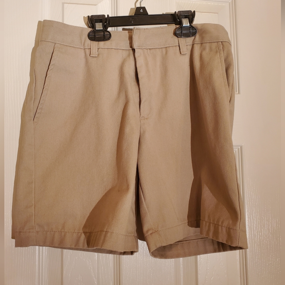 Mills Girls Uniform Khaki Shorts